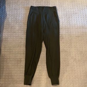 LuLuLemon Green Stretchy Jogger Pant